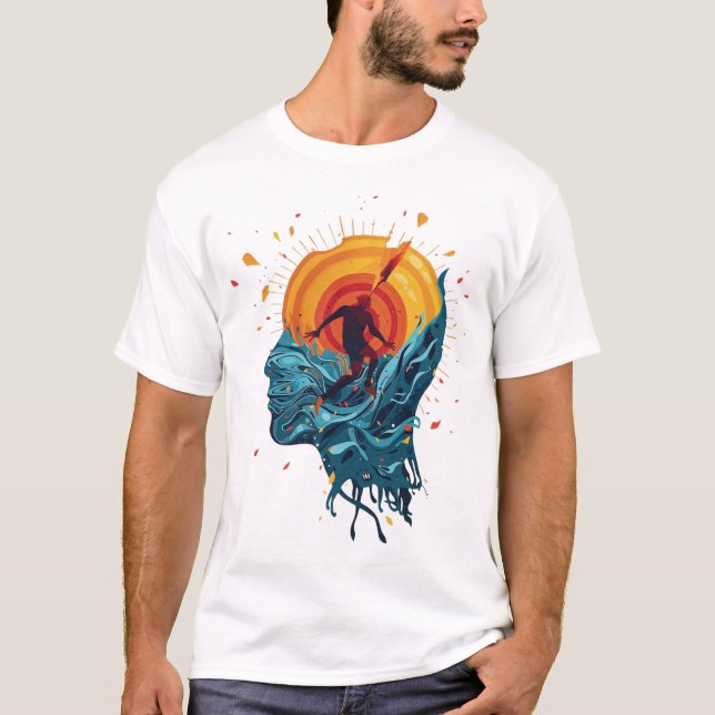 T-shirt Anxiétés quotidiennes (Devant)