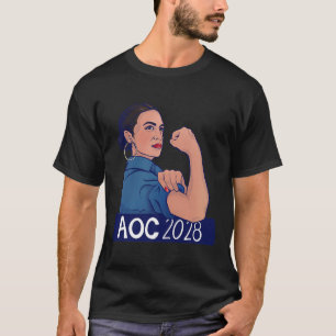 T-shirt Aoc 2028 Alexandria Ocasio Cortez 2028 Premium