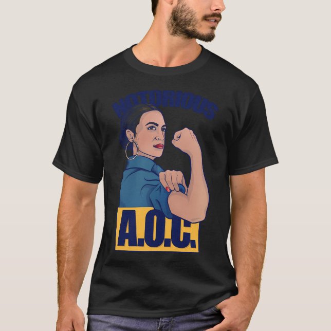 T-shirt Aoc Alexandria Ocasio (Devant)