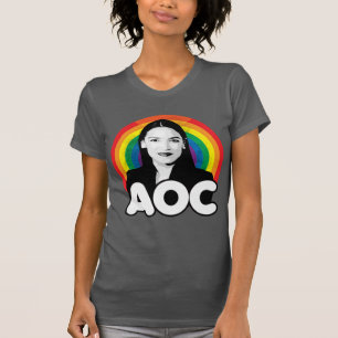 T-shirt AOC Fierté Arc-en-ciel