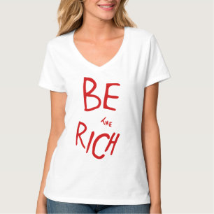 T-shirt AOC Inspiré 'Soyez les riches' Politique Progressi