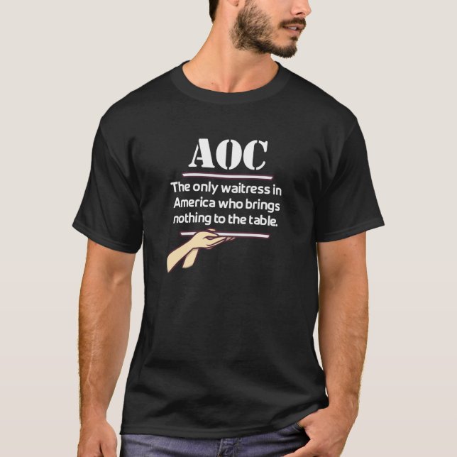 T-shirt Aoc N'Apporte Rien À La Sueur De Table (Devant)