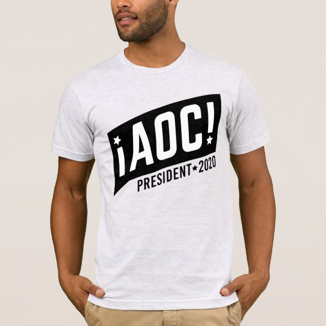 T-SHIRT AOC PRÉSIDENTE (Devant)