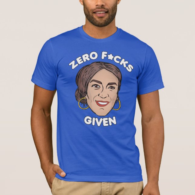 T-shirt AOC : ZÉRO F fois donné (Devant)