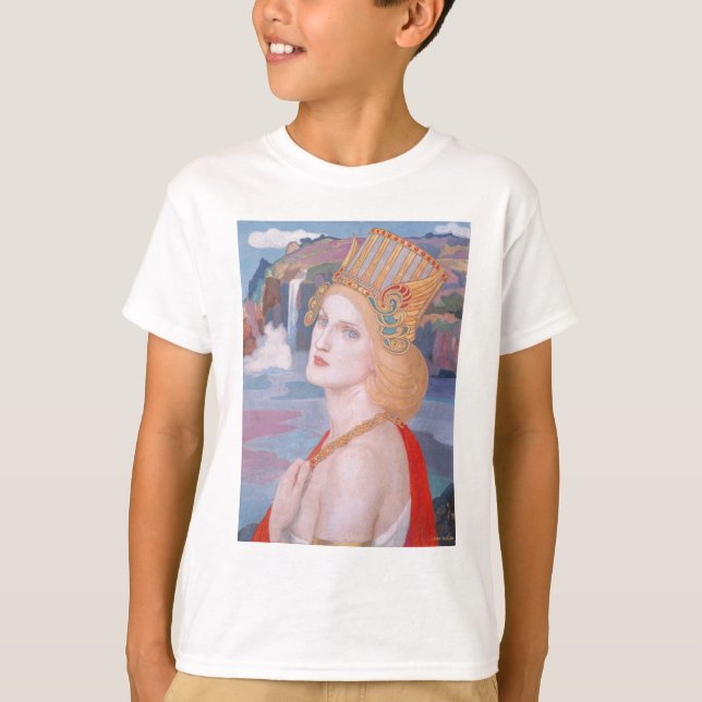 T-shirt Aoife, vers 1914 par John Duncan (Devant)