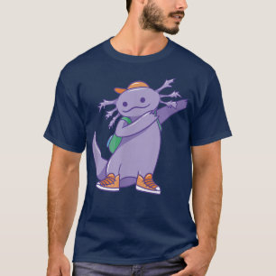 T-shirt Aolotl Dabbing Dab Cute Funny Aolotls Kawaii Japon