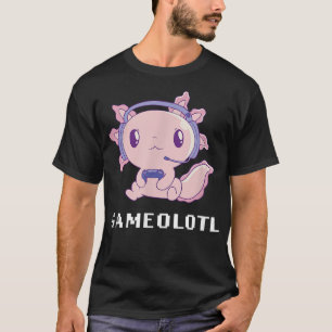 T-shirt Aolotl Gamer Gaming Gameolotl Aolotls Kawaii Japon