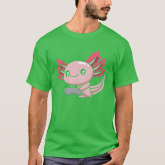 T-shirt Aolotl Joue Jeux Vidéo Jeu Geek Lover de jeu