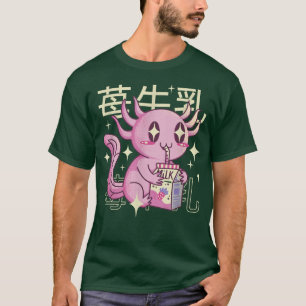 T-shirt Aolotl Lait Fraise Style Japonais Kawaii Japonais