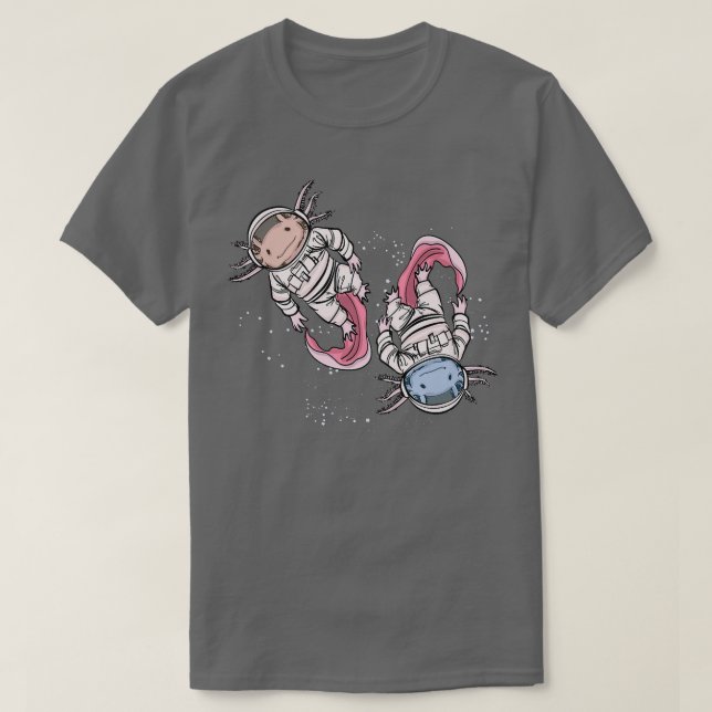 T-shirt Aolotl Lover Kids Astronaut Espace extra-atmosphér (Design devant)