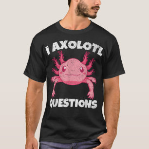 T-shirt Aolotl Lover Meican Salamander Amphibian Cute Aolo