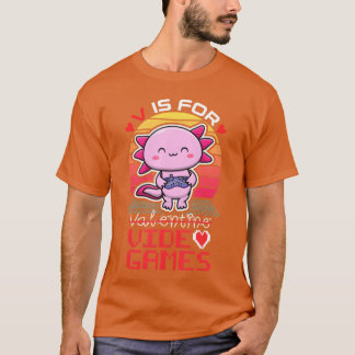 T-shirt Aolotl V est pour les jeux vidéo amusant Gamer drô