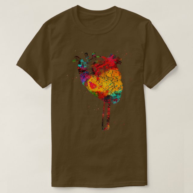 T-shirt Aorte et coeur 1 (Design devant)