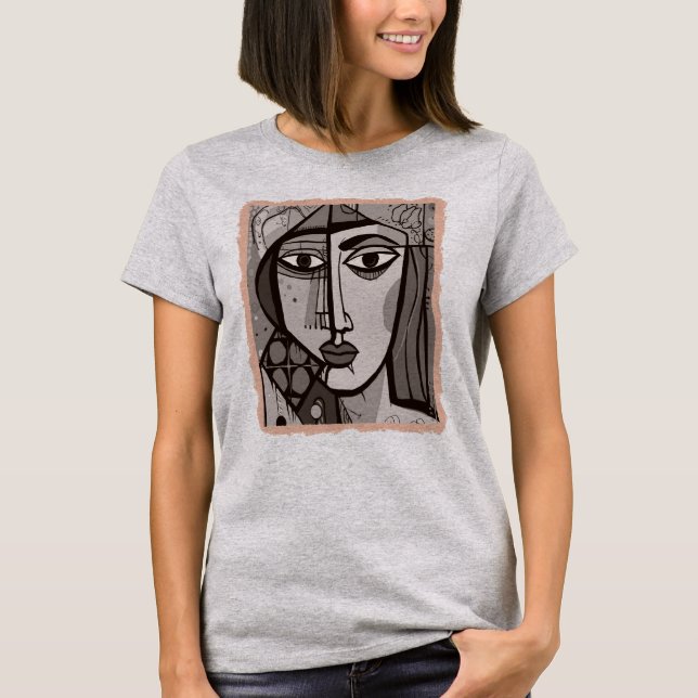 T-shirt AOS_37 Art Abstrait (Devant)