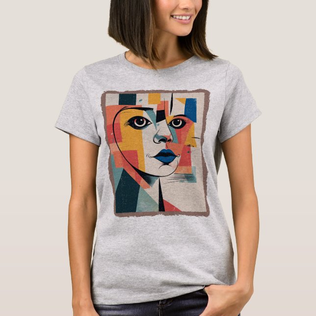 T-shirt AOS_40 Art Abstrait (Devant)
