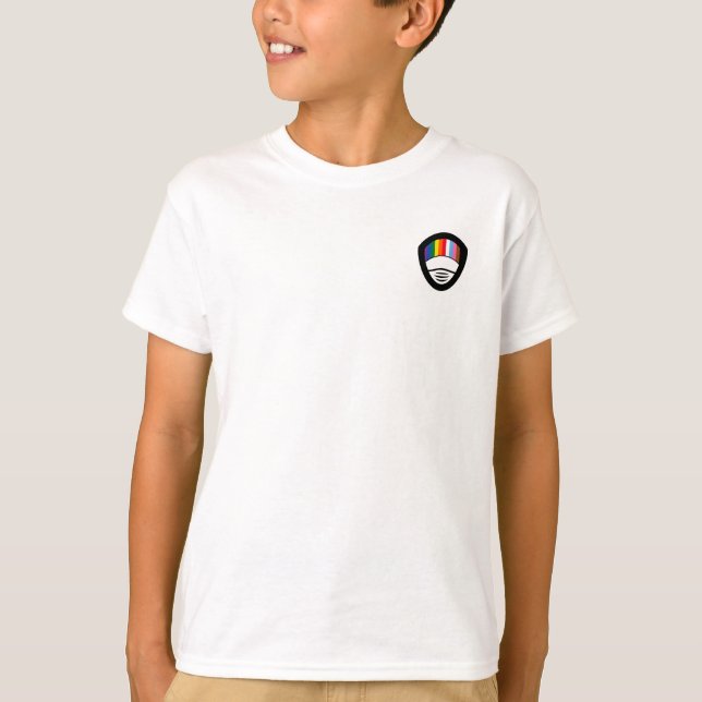 T-shirt AOSA pour enfants (logo avant et arrière) (Devant)