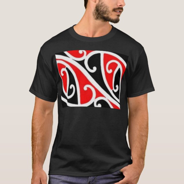 T-shirt aotearoa maori (Devant)