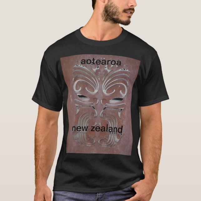 T-shirt aotearoa maori Nouvelle Zélande (Devant)