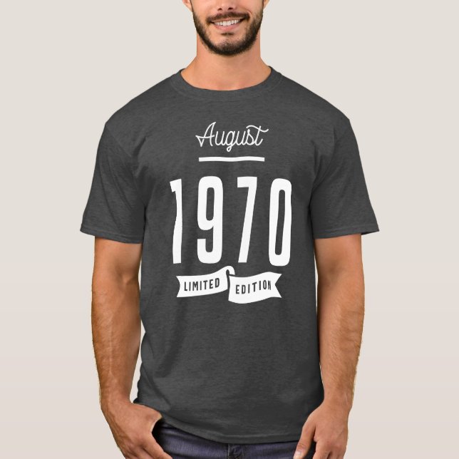 T-shirt Août 1970 (Devant)