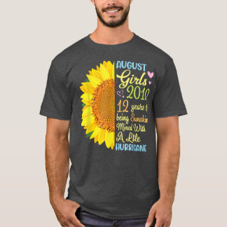 T-shirt Août Filles 2010 12 Ans D'Être Sunshine Mied