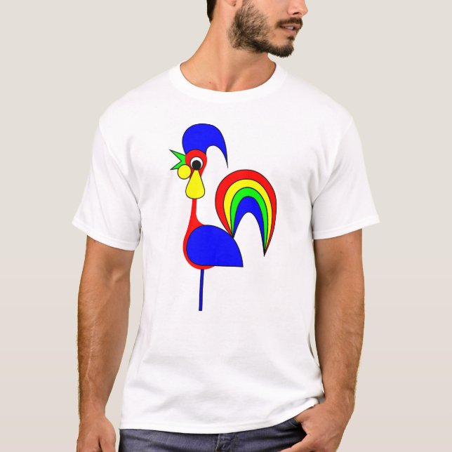 T-shirt Août Rainbow (Devant)