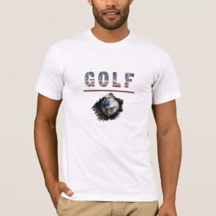 T-shirt *~* AP16 USA Drapeau américain GOLF EagLE Patriot