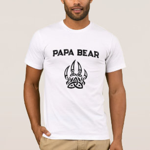 T-shirt *~* AP86 Celtic PAPA BEAR Claw Fête des pères