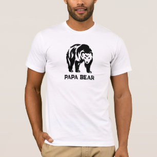 T-shirt *~* AP86 Fête des pères Papa BEAR à l'air dur