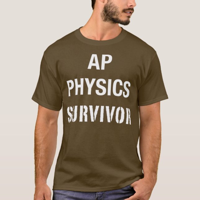 T-shirt AP Physique T Funny Lycée AP Classe (Devant)