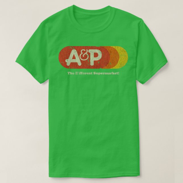 T-shirt AP Supermarché 1976 Vintage (Design devant)