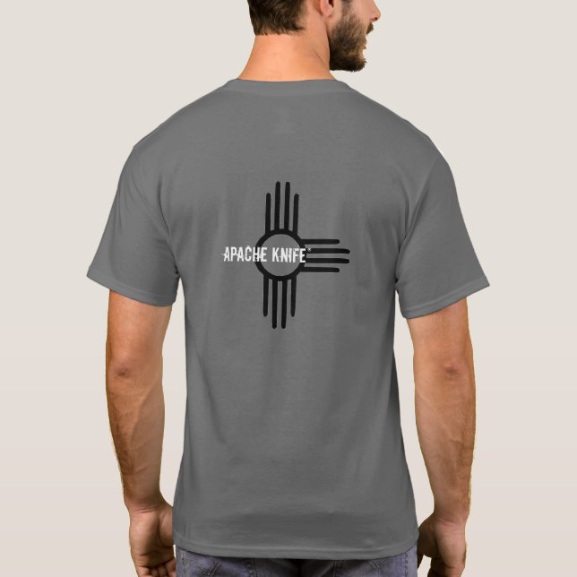 T-shirt Apache Knife® 🇺 🇸 Apache Knife NM (Dos)