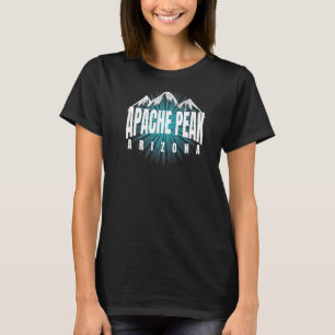 T-shirt Apache Peak AZ Mountain Climber Cool & Apac tendan