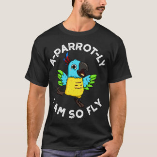 T-shirt Aparroitement Je Suis Tellement Fly Cute Animal Pa