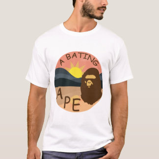 T-shirt APE bain