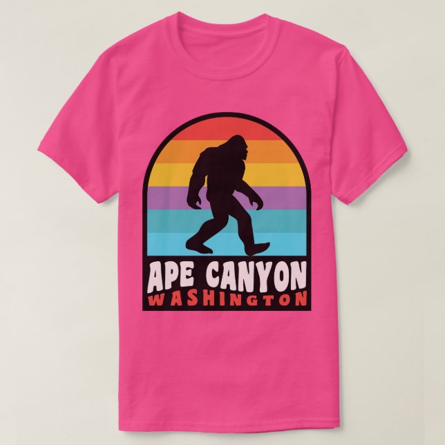 T-shirt Ape Canyon Washington Mount St Helens (Design devant)