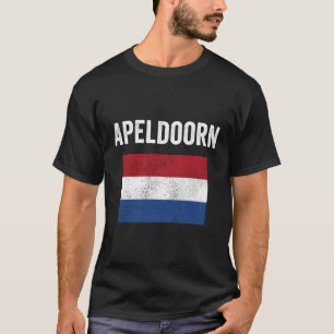 T-shirt Apeldoorn Nederland City Pays-Bas Drapeau hollanda