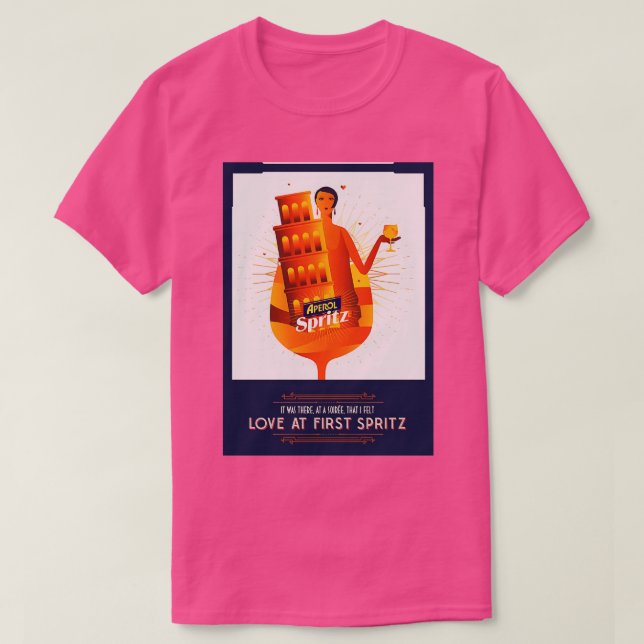 T-shirt Aperol Pisa (Design devant)