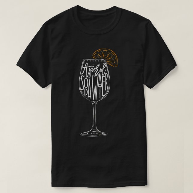 T-SHIRT APEROL SPRITZ (Design devant)
