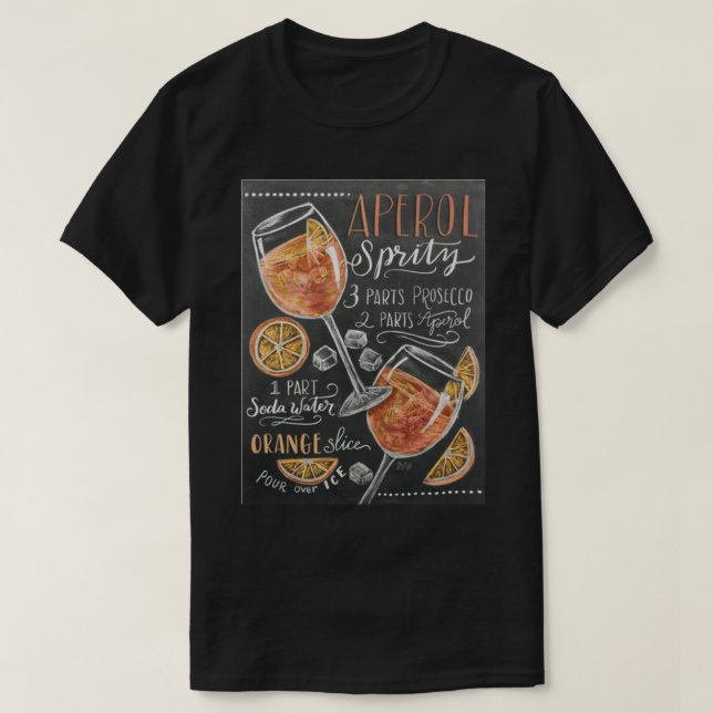 T-shirt Aperol Spritz (3) (Design devant)