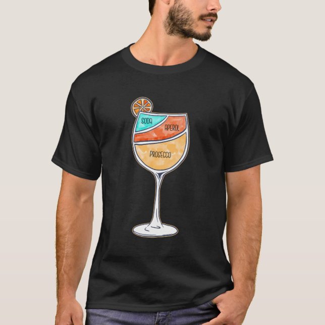 T-shirt Aperol Spritz Aperol Liquor (Devant)