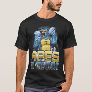 T-shirt Apes To Lune Diamond Hands HODL Apes Together