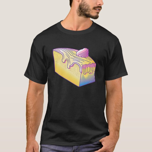 T-shirt Apesthésie Rétroonde Vaporwave Cornbread (Devant)