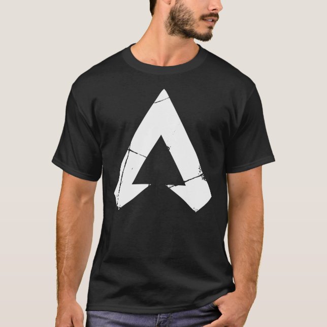 T-shirt Apex Legends Logo Apex Legends Symbole blanc Essen (Devant)
