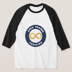 T-shirt Apex Trader Funding - Logo Baseball Tee