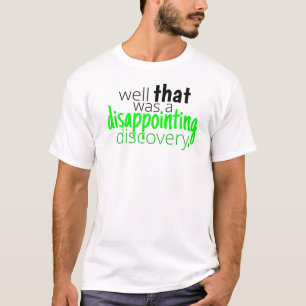 T-shirt aphant décevant Discovery Aphantasia