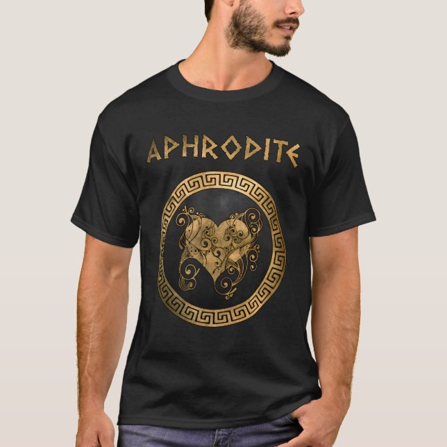 T-shirt Aphrodite Déesse Grecque Ancienne De L'Amour Et De (Devant)