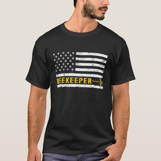 T-shirt Apiariste Beekeeper Set Objectif Abee Apiculture (Devant)