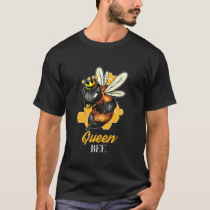 T-shirt Apiariste de la Couronne de l'apiculture de la rei