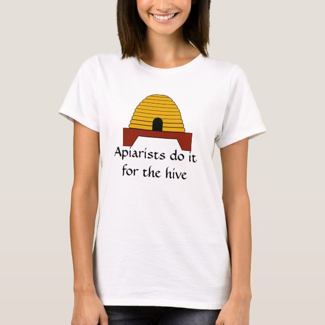 T-shirt - Apiaristes le font pour la ruche (Devant)