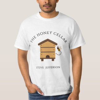 T-shirt Apiculteur de rucher Artisanat de miel Marque de r